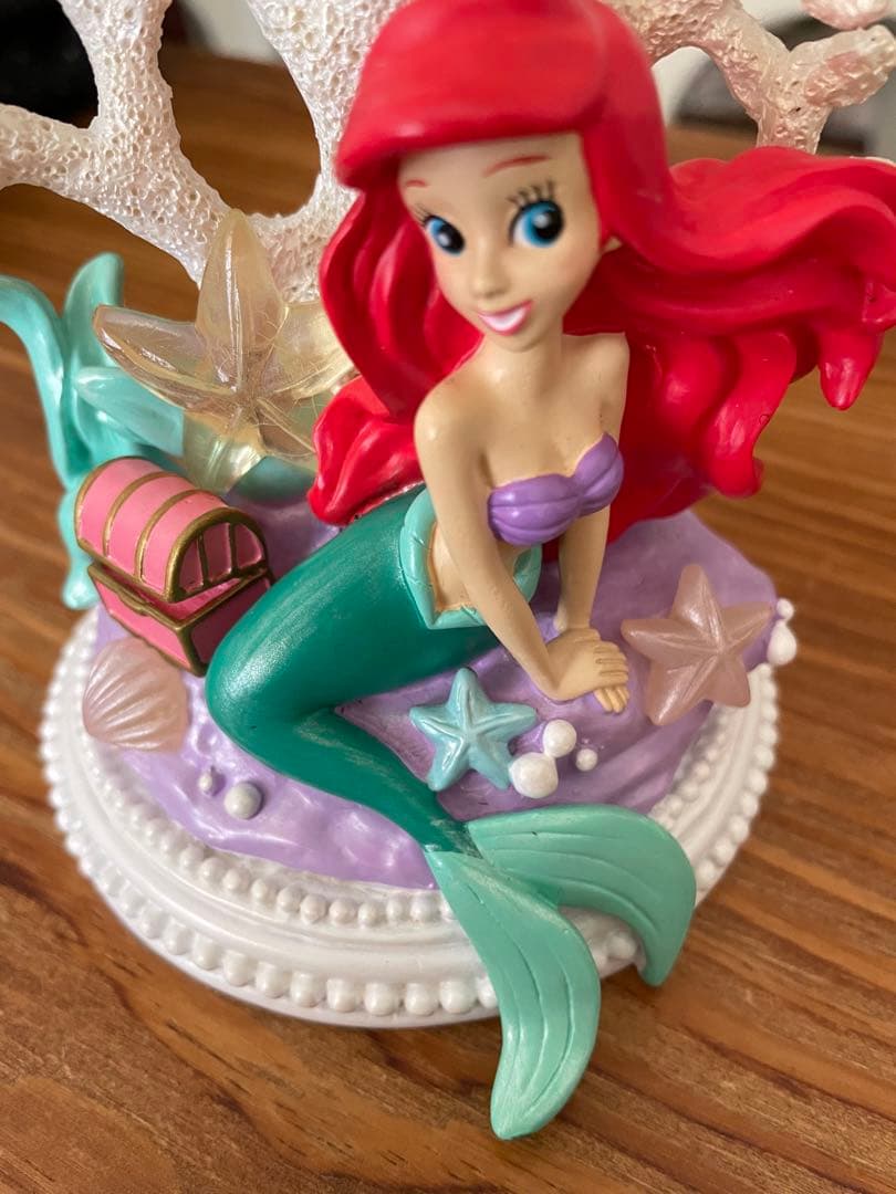 ディズニー アリエル リトルマーメイド ランプ ライト 置き物 - メルカリ