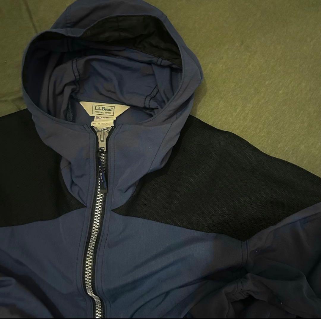 l.l.bean サイクリングアノラック　パーカー