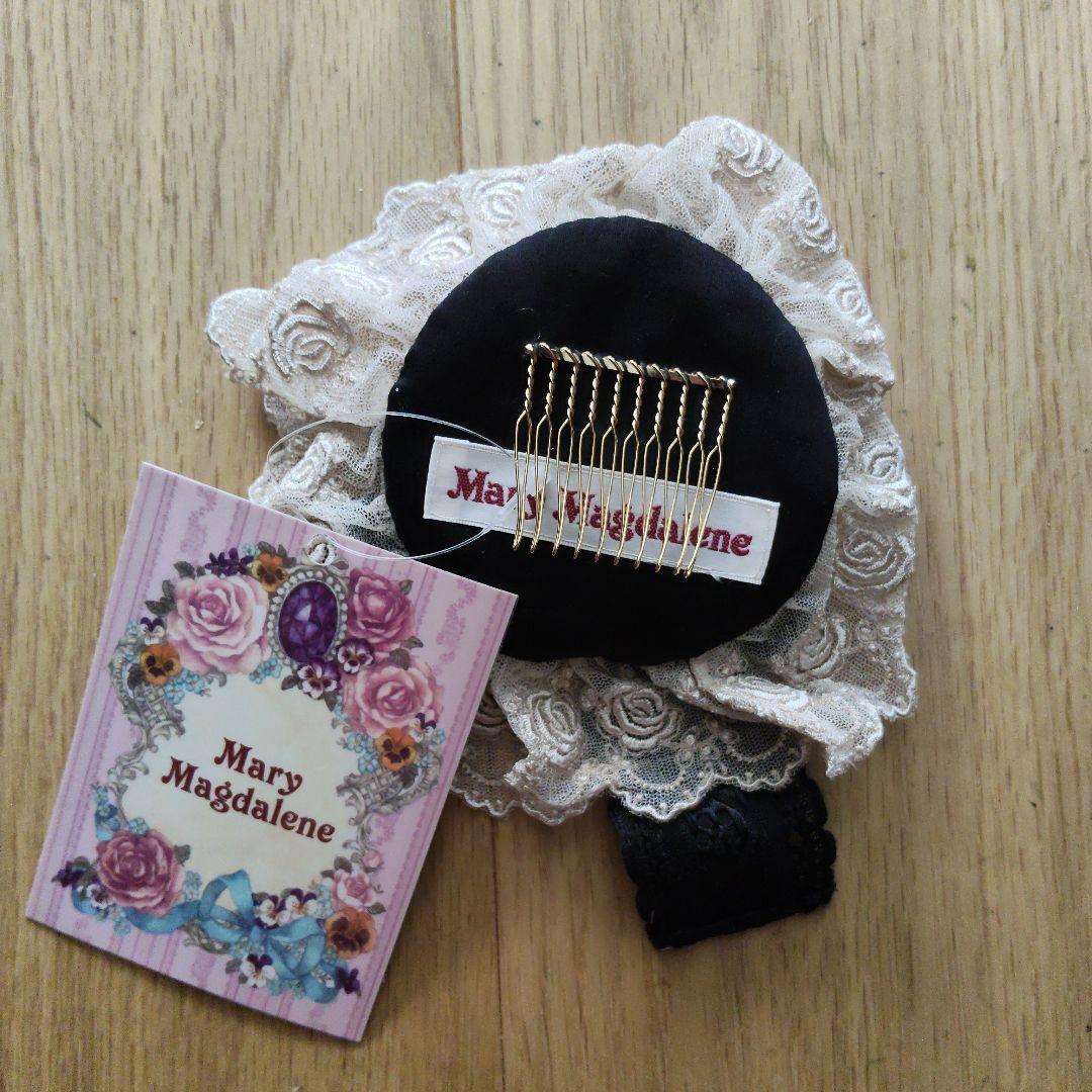 メアリーマグダレン メリアローズヘッドドレス ブラック - メルカリ