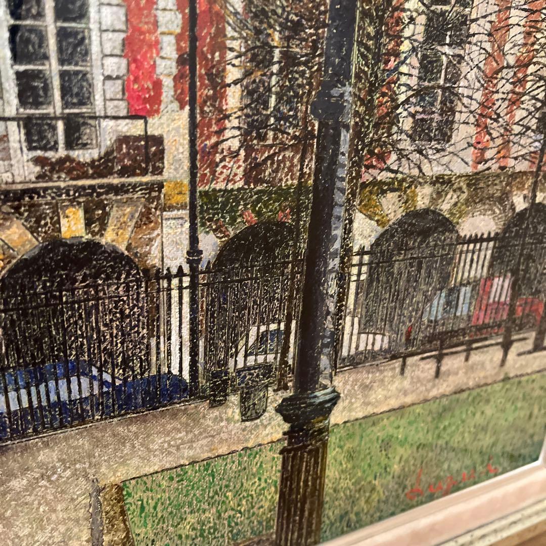 【更に値下げしました】絵画《昼のヴォージュ広場(パリ)》