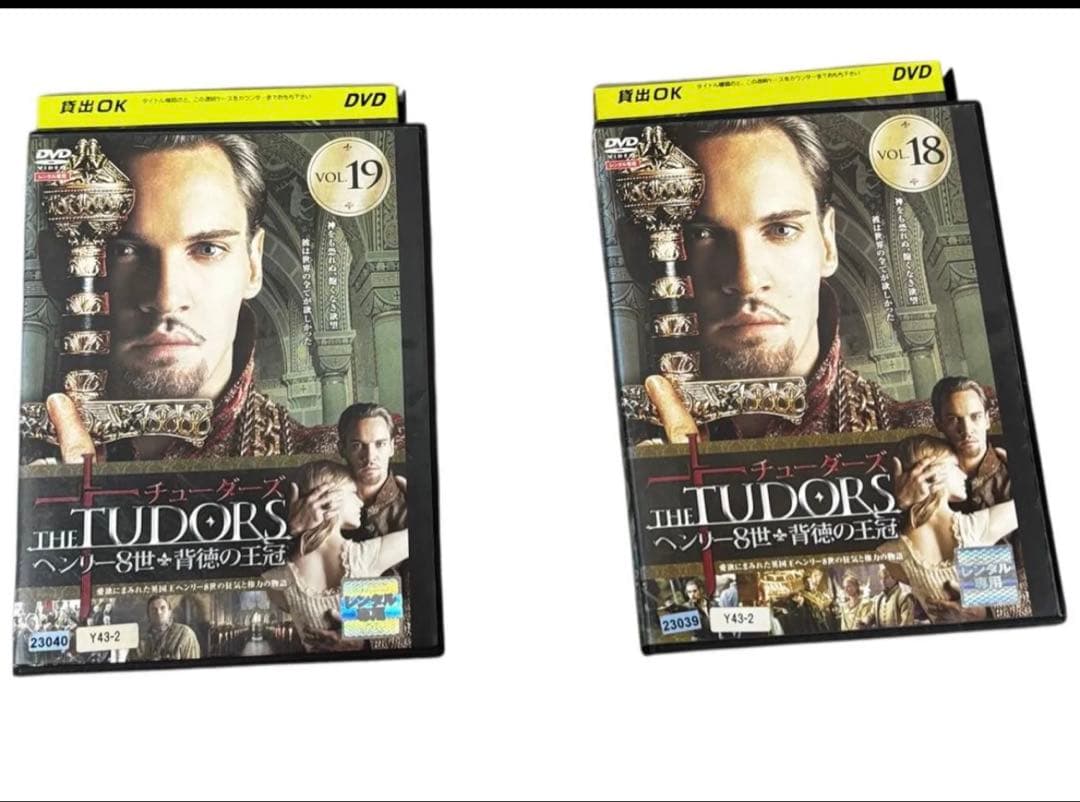【中古】チューダーズヘンリー8世と背徳の王冠」DVD 全19巻中18巻セット