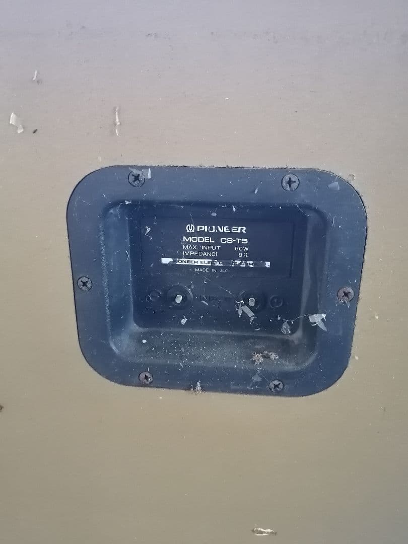 手渡し引取限定埼玉北部高級品パイオニアスピーカーCS -T5ジャンク