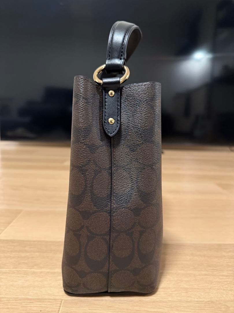 COACH コーチ スモール タウンバケット 2way ショルダー ハンドバッグ