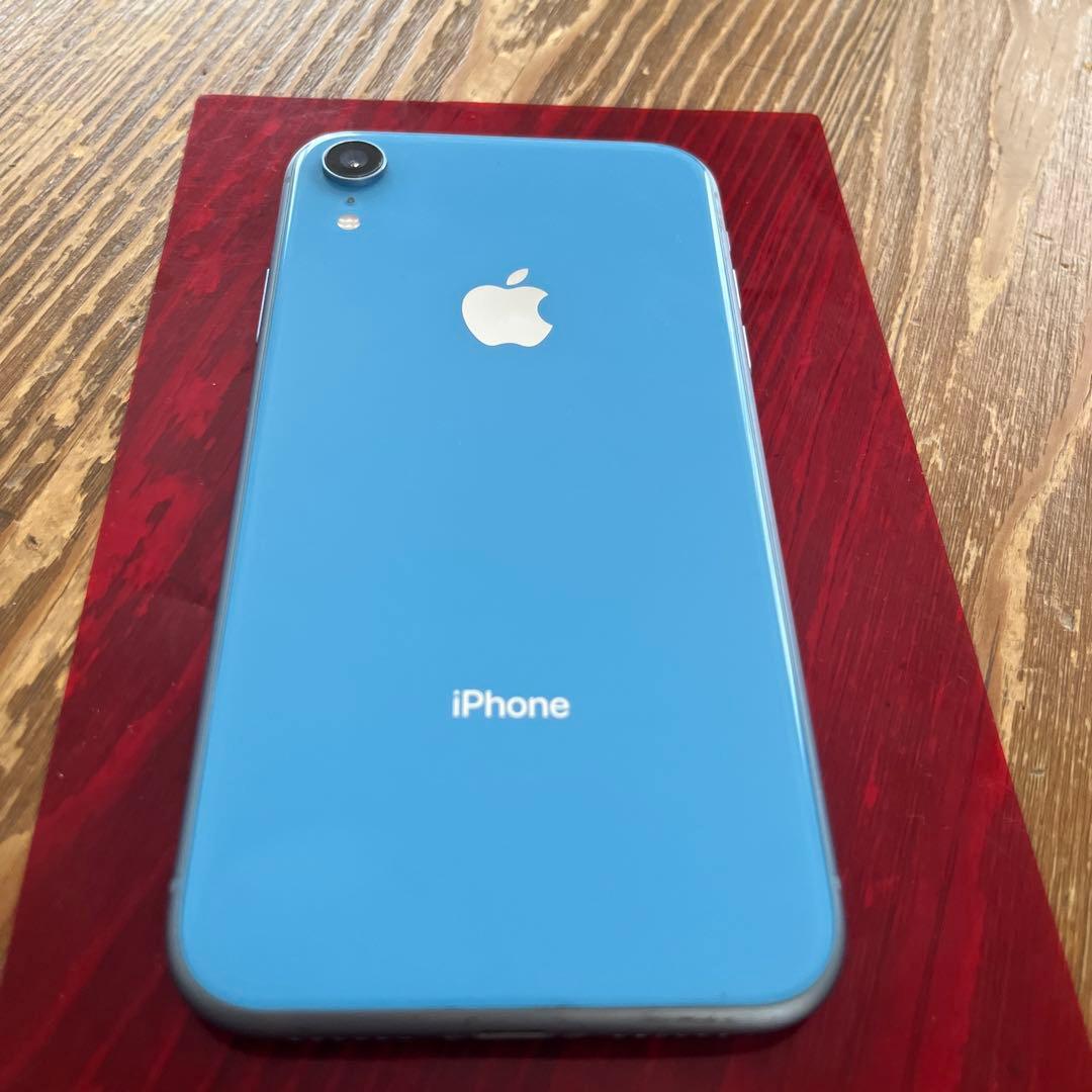 Apple iPhone XR 青 128GB - メルカリ