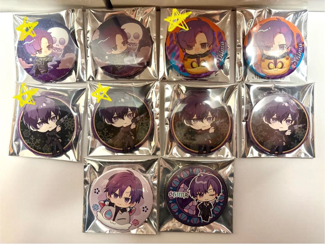 志麻 缶バッジ 40個まとめ売り - メルカリ