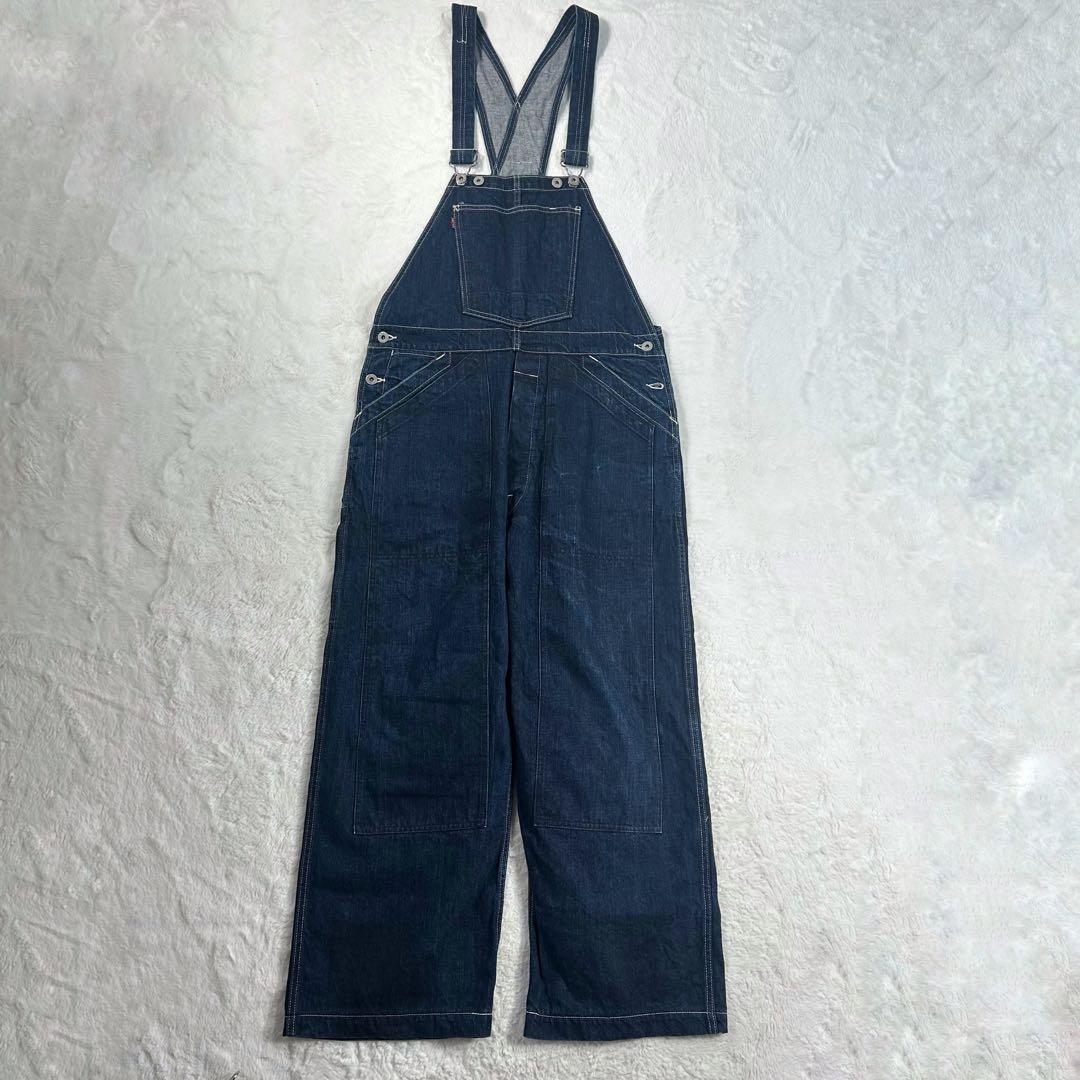 美品 EVISU エヴィス オーバーオール サロペット 32（L） デニム