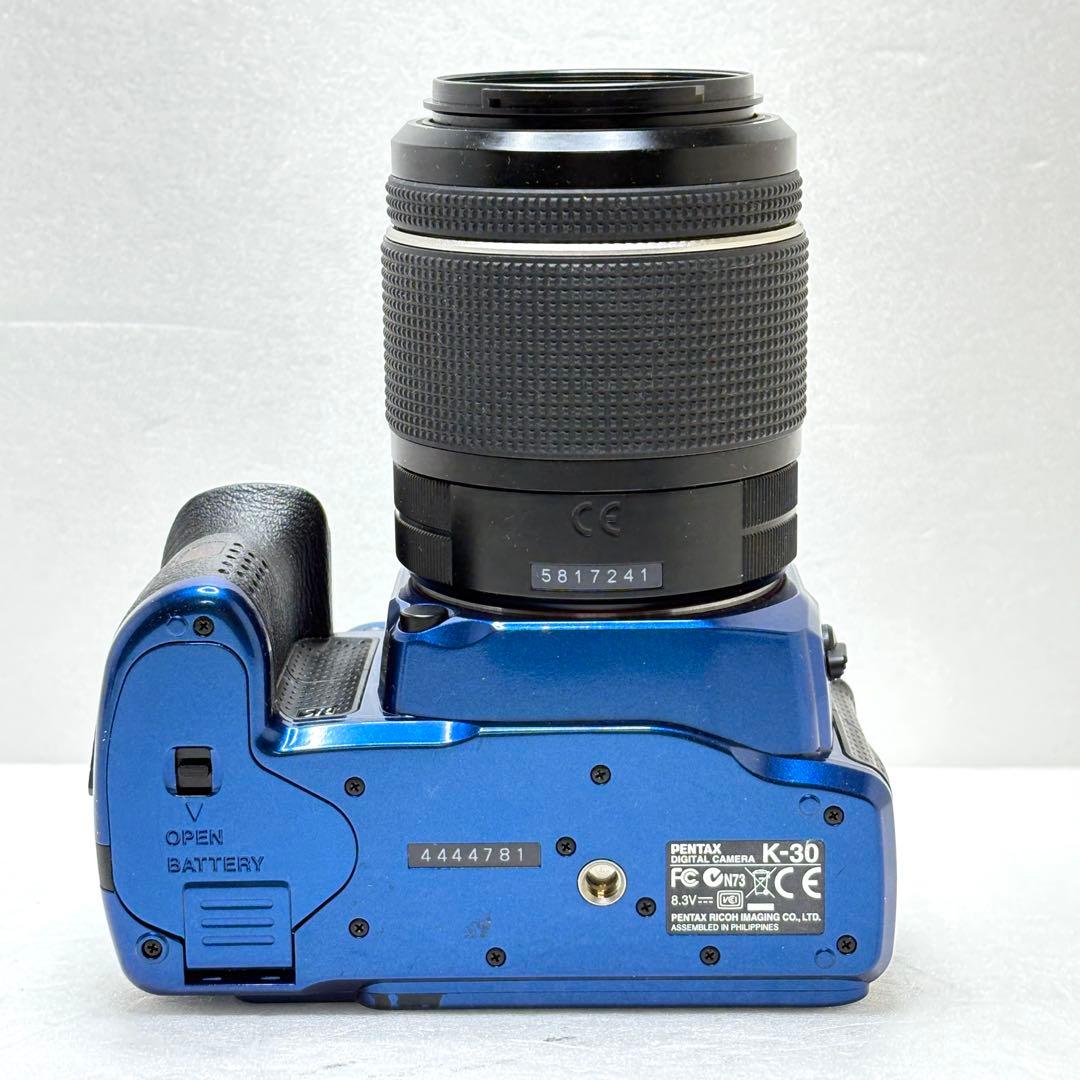 黒死病対策済】PENTAX K-30 クリスタルブルー 50-200mmズーム - メルカリ