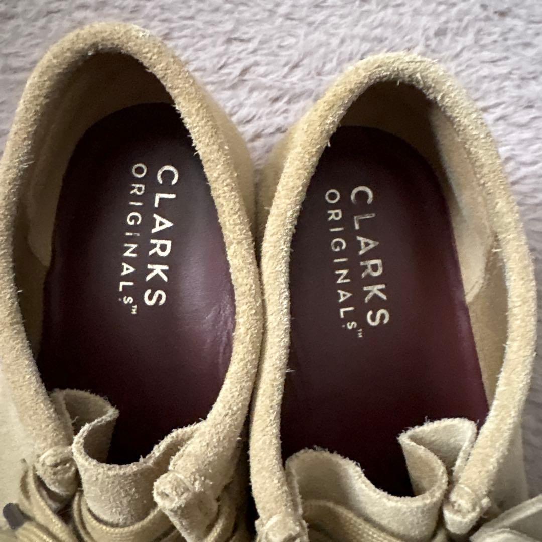 CLARKS ORIGINALS Wallabee ベージュ 25.5cm
