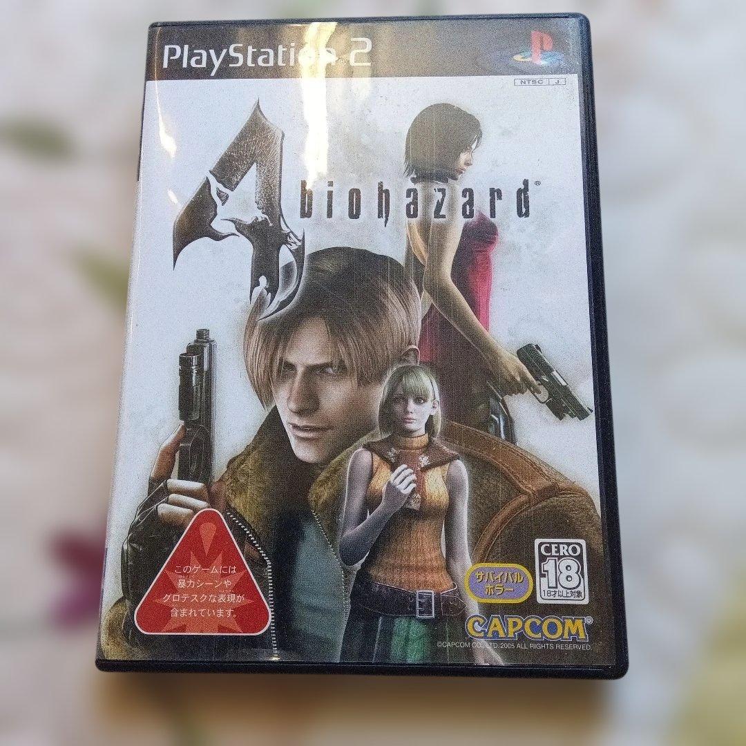 PS2】バイオハザード4 - メルカリ