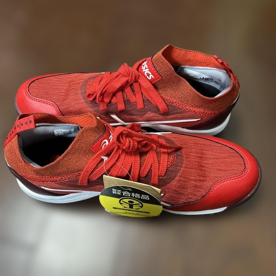 asics アシックス　安全靴　ウインジョブ　タグ付き美品　24.5cm