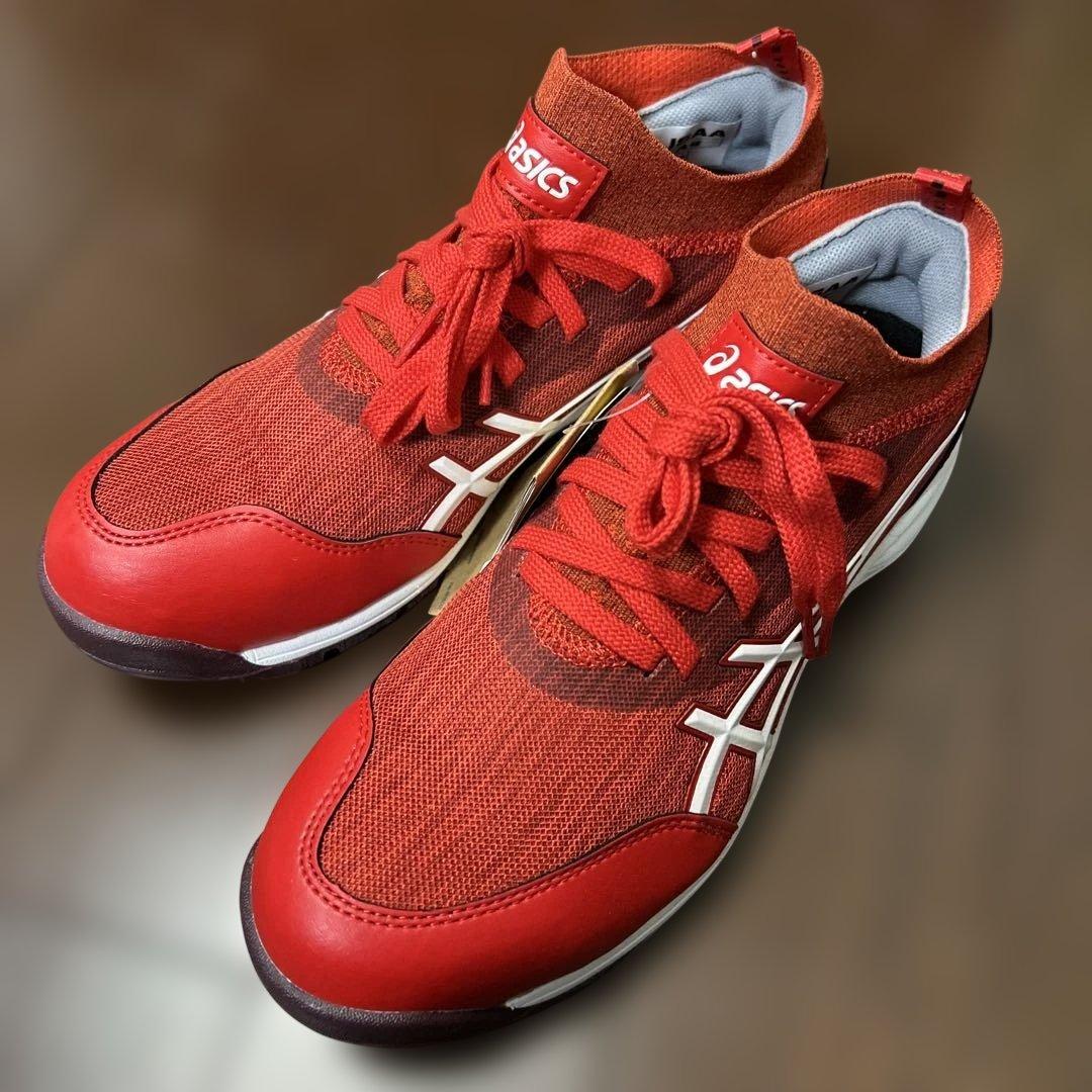 asics アシックス　安全靴　ウインジョブ　タグ付き美品　24.5cm