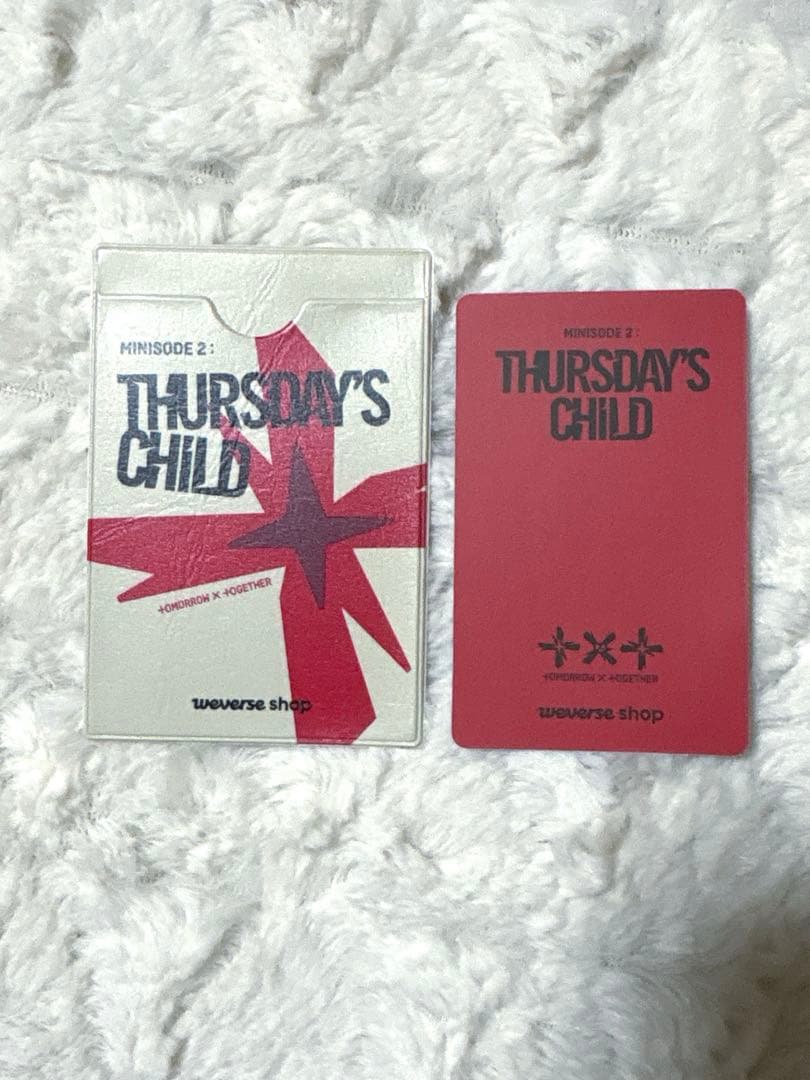 TXT Thursday's Child weverse特典 スビン トレカ - メルカリ