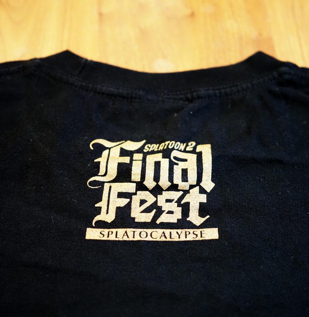 スプラトゥーン2 ファイナルフェス】混沌 ヒメ 公式Tシャツ - メルカリ