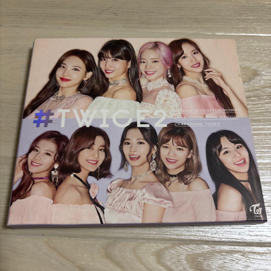 TWICE #TWICE2 CD+DVD - メルカリ