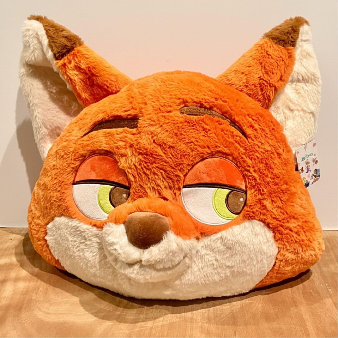 ニック 特大クッション ズートピア ディズニー ぬいぐるみ コストコ