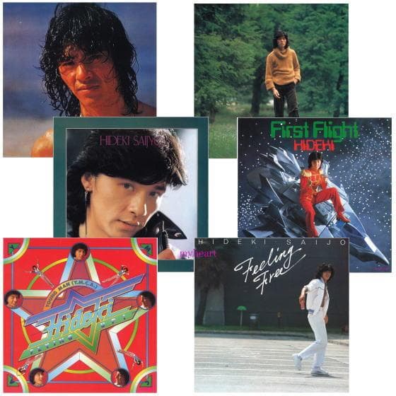 新品　西城秀樹 50周年記念 紙ジャケット復刻第二弾　CD6タイトルセット 西城秀樹デビュー50周年！待望のオリジナルアルバム復刻発売第2弾6