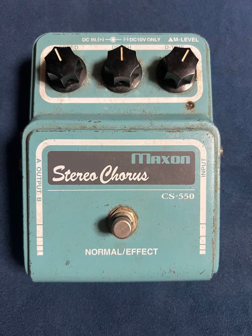 希少/初期モデル】 Maxon CS-550 Stereo Chorus - メルカリ