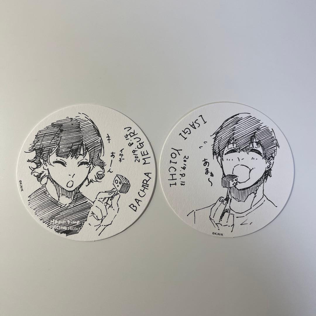 ブルーロック 原画展 コースター 潔 世一 蜂楽 廻 - メルカリ
