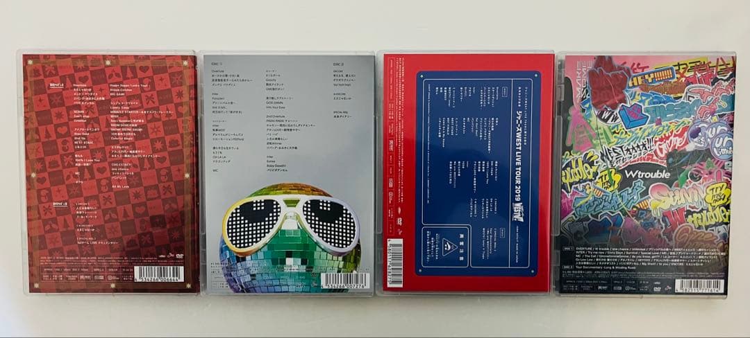 旧ジャニーズWEST DVD 4点セット