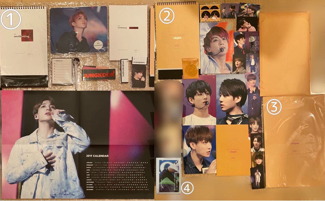 BTS ジョングク マスター フォトブック うちわ カプホル スローガン