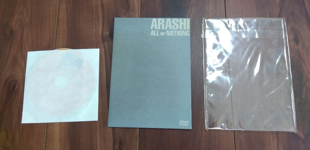 嵐　ARASHI ALL or NOTHING DVD レア　希少 廃盤】嵐 ALL or NOTHING [DVD] (B) - メルカリ