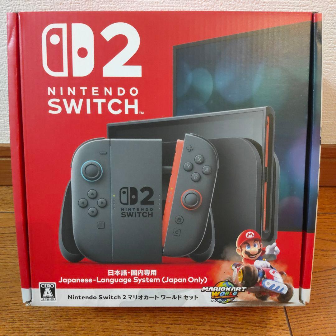 Nintendo Switch 2 日本語専用本体 マリオカート同梱版 (新品) - メルカリ