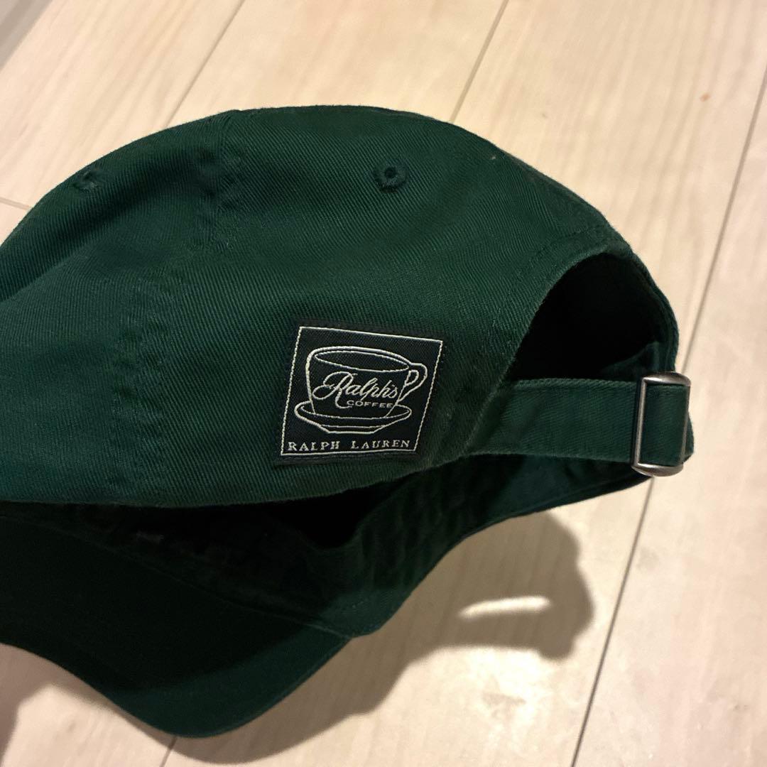 ラルフローレン POLO Ralph's Coffee キャップ グリーン