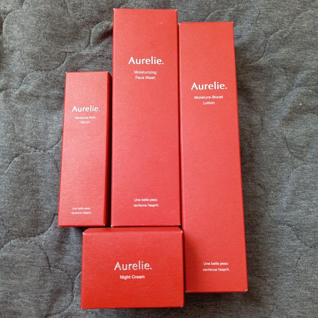 オレリー オレリー 化粧水 洗顔料 美容液 ナイトクリームセット 洗顔料