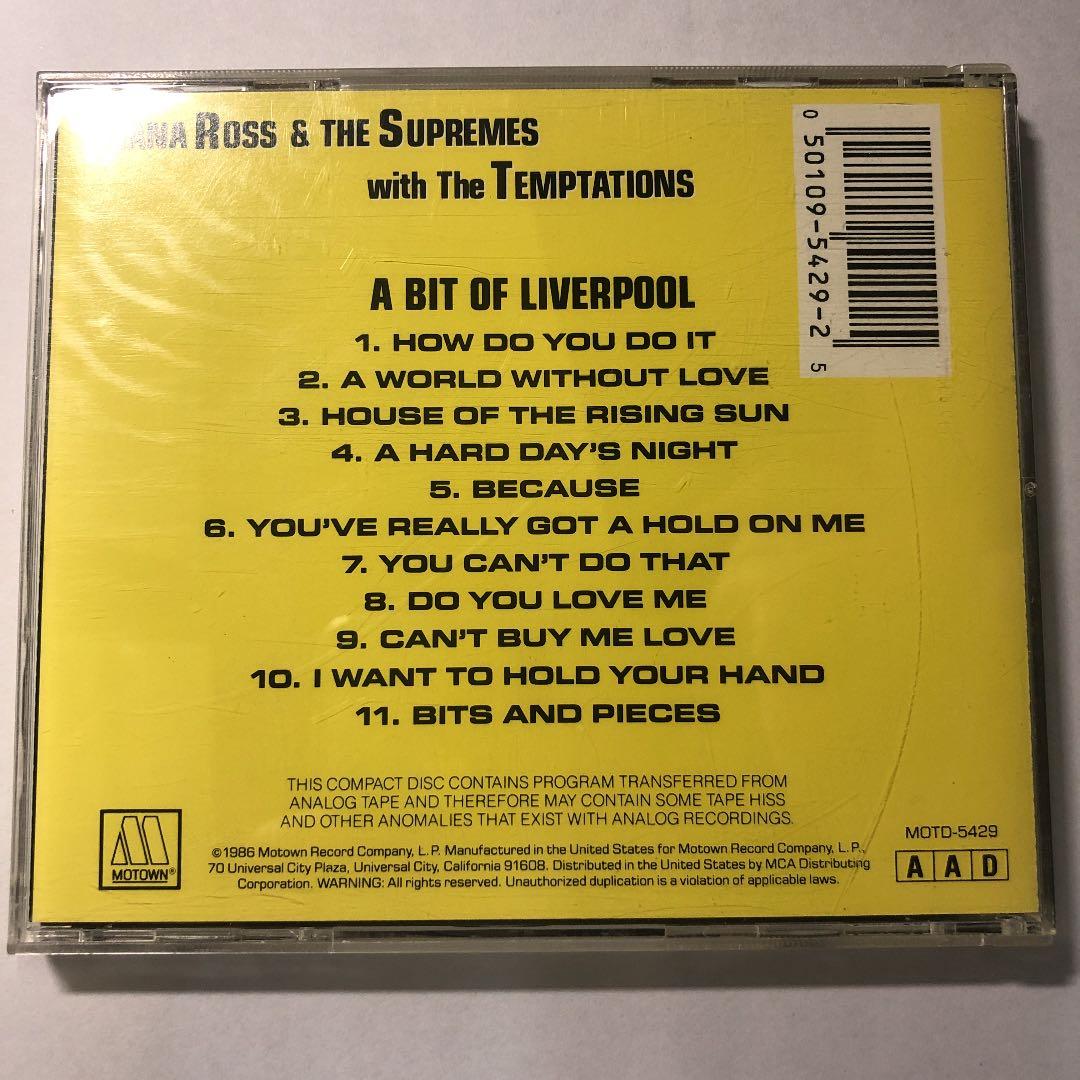ダイアナ・ロス&シュープリームス／A Bit Of Liverpool