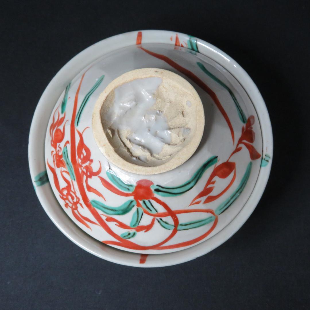 犬山焼 蓋物 2客 歪み 甘手 窯傷 時代物 明治 大正 - メルカリ