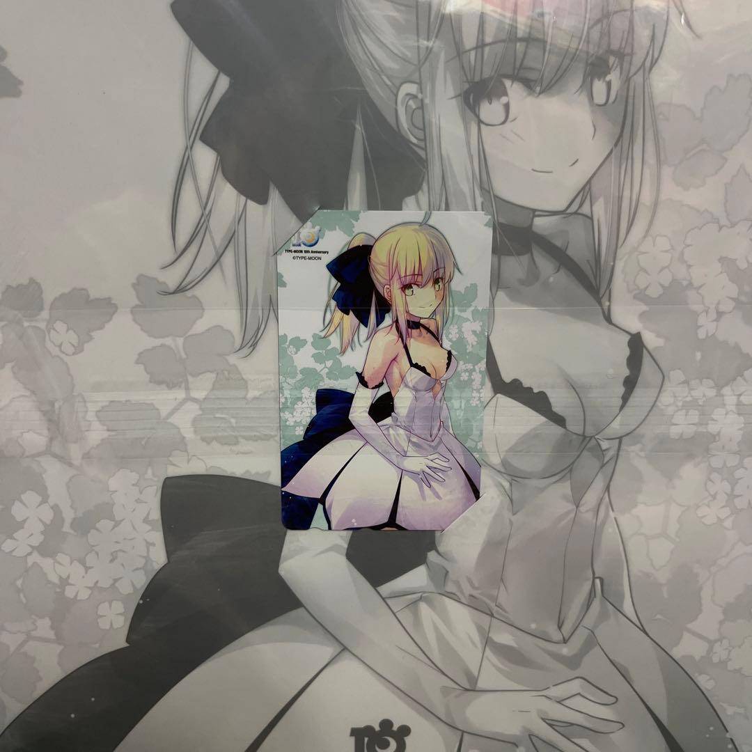 TYPE-MOON 10th anniversary 色紙 カード付き - メルカリ