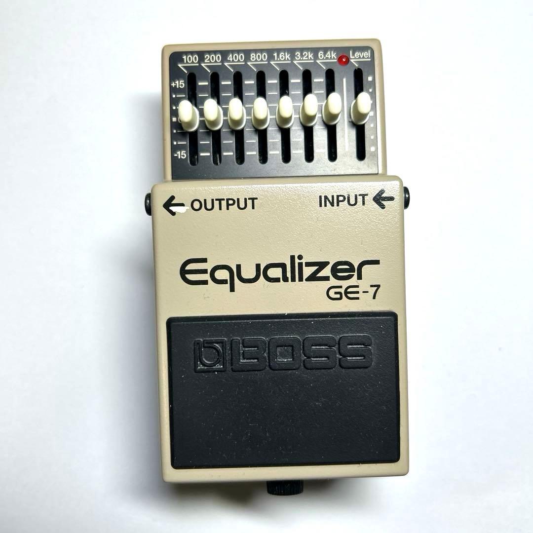 ギター BOSS GE-7 Amazon.com: BOSS GE-7 Equalizer | Compact Graphic Equalizer Pedal