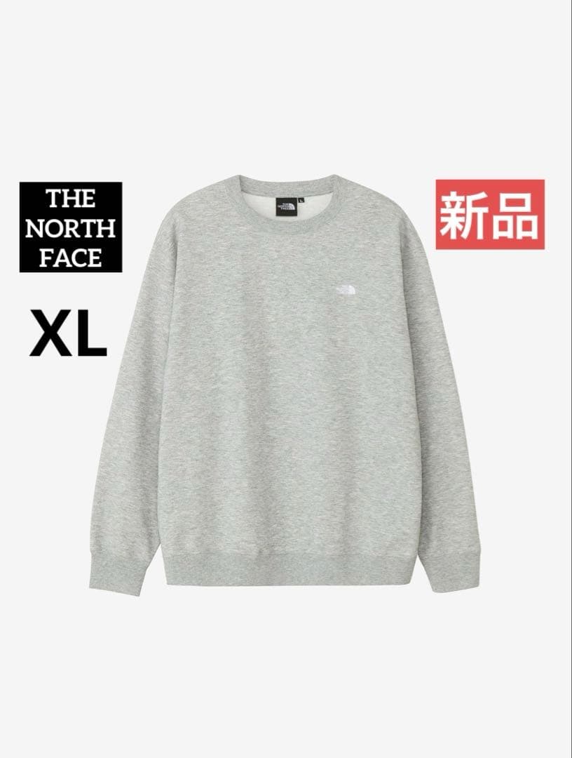 新品】THE NORTH FACE スモールロゴヘザースウェットクルー XL - メルカリ