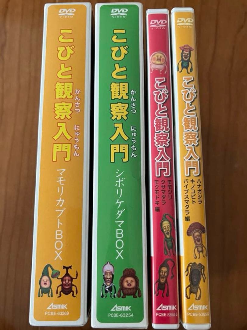 こびと観察入門 DVD BOX 2セット 単品2本 こびとづかん 中古DVD6枚