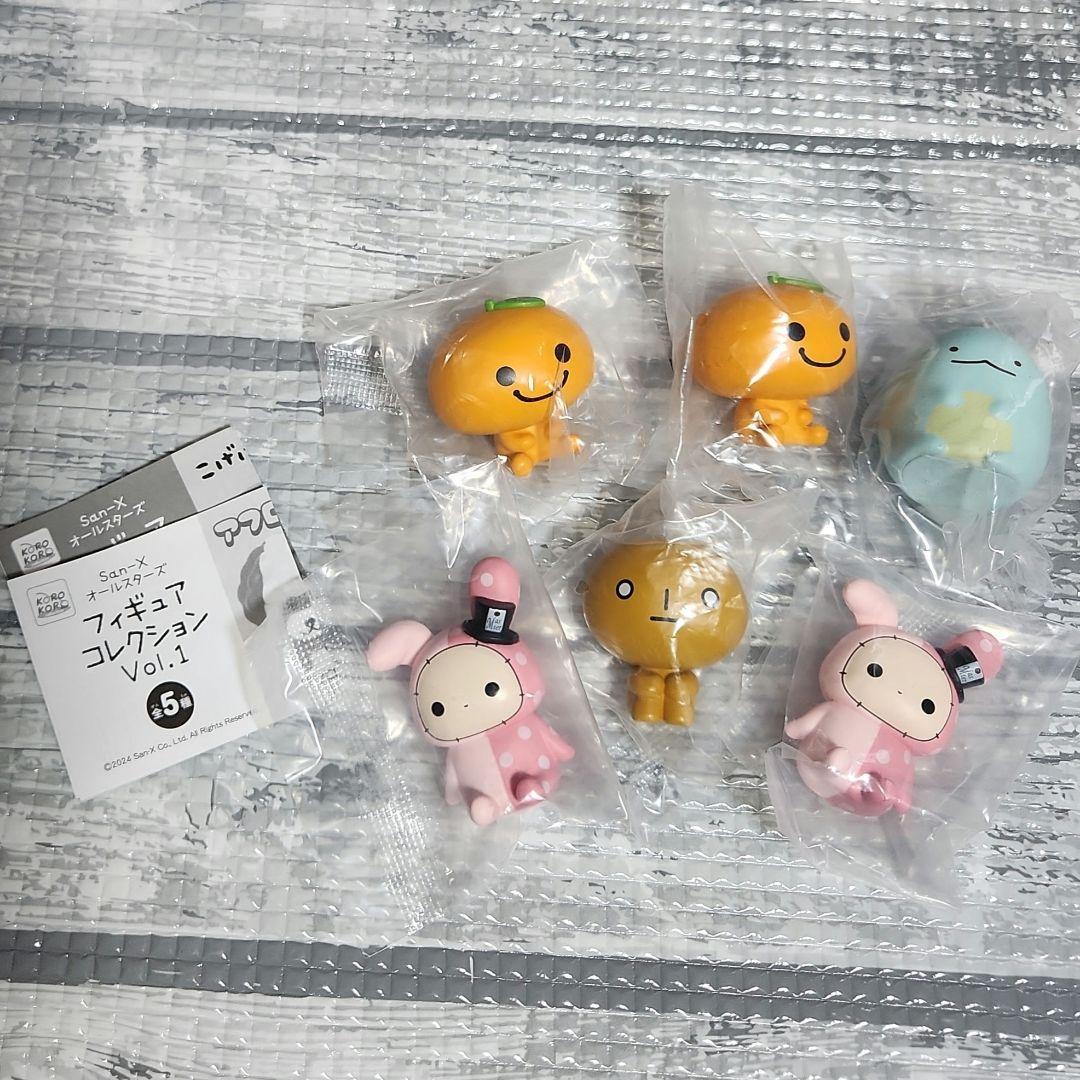 san-Xオールスターズ フィギュア まとめ こげぱんみかんぼうや とかげ