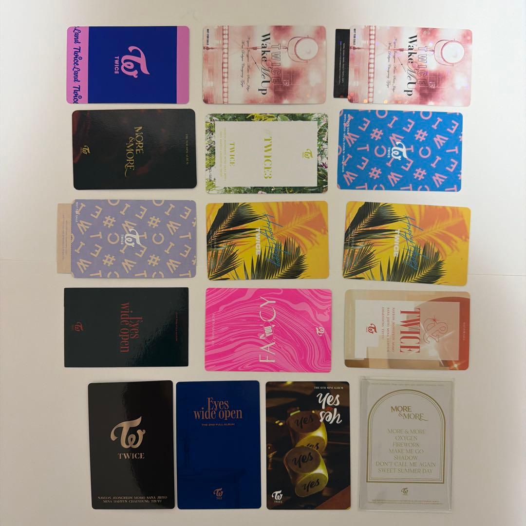 TWICE 集合 トレカ まとめ売り 15枚 - メルカリ