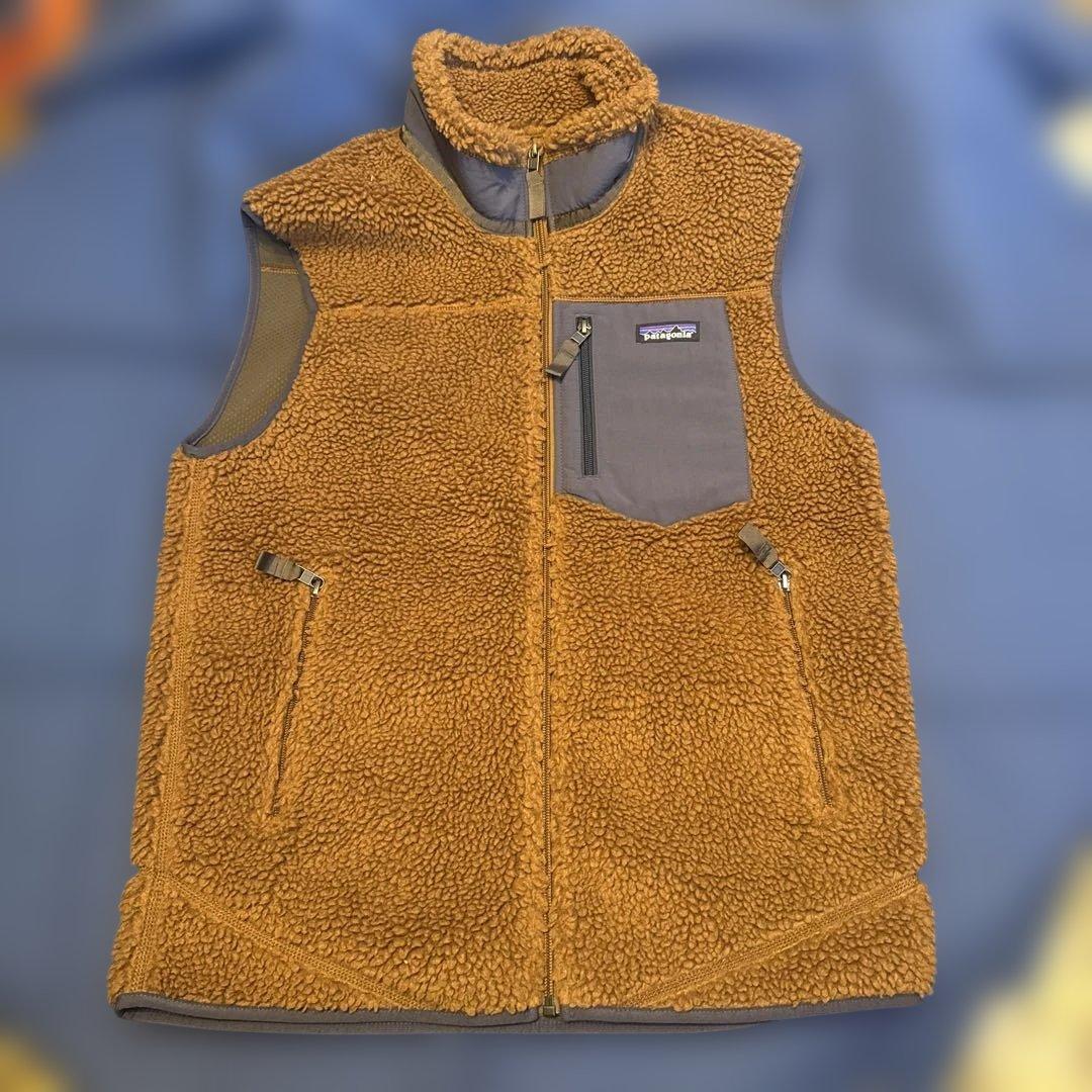 patagonia クラシック・レトロX・ベスト M 色 シェルターブラウン patagonia（パタゴニア） ボア フリース ベスト クラシック レトロX