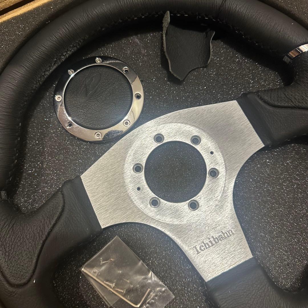 希少 当時物 新品 ichibahn ステアリング イチバン スポコン usdm