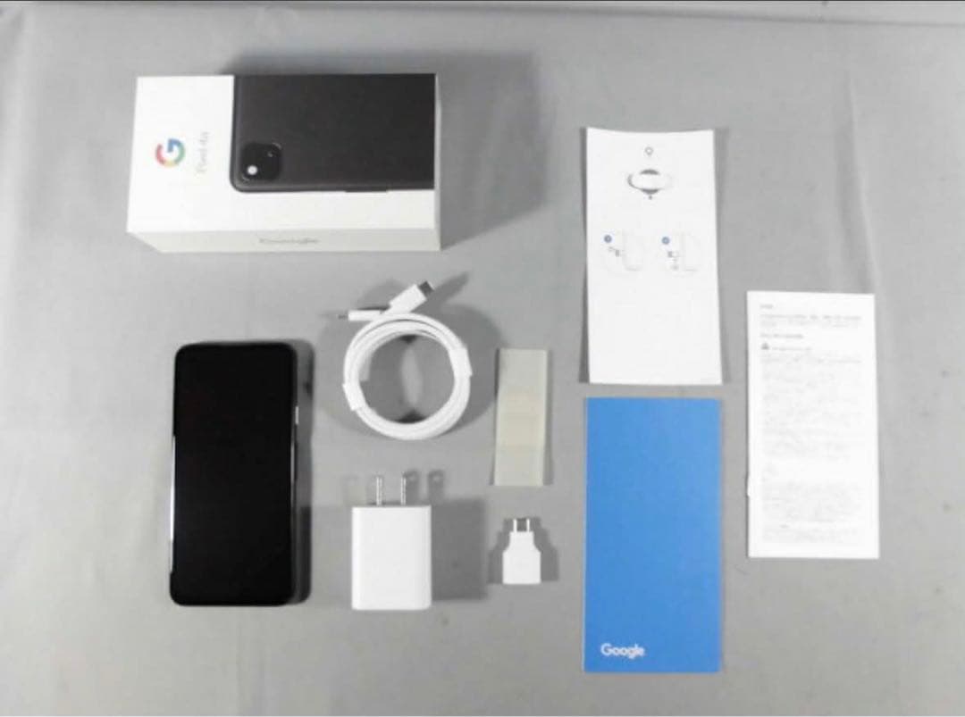 Google Pixel 4a 本体 ブラック 付属品あり google-pixel-4a5g-tpu-