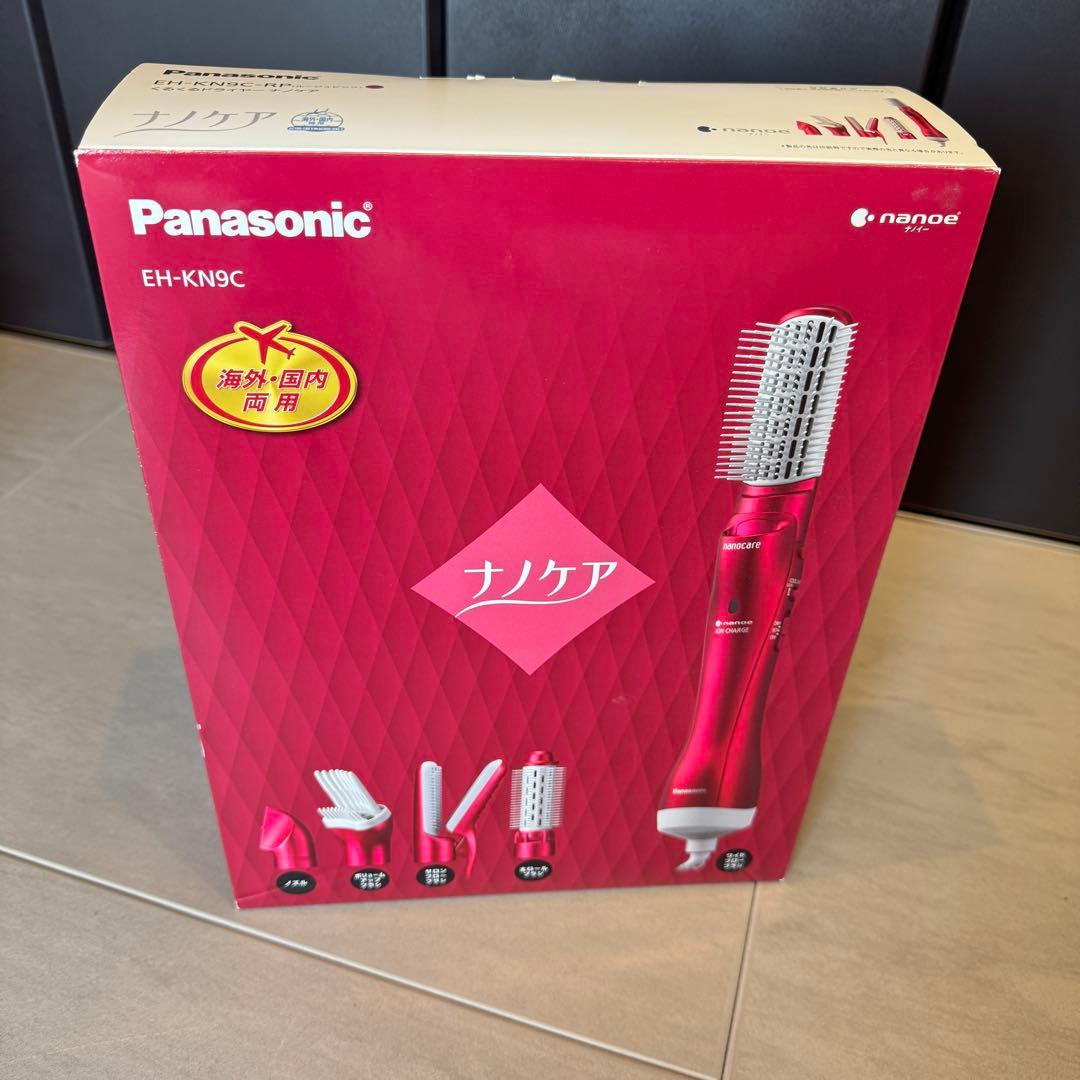 美品中古】くるくるドライヤー ナノケア 海外対応 EH-KN9C-RP - メルカリ
