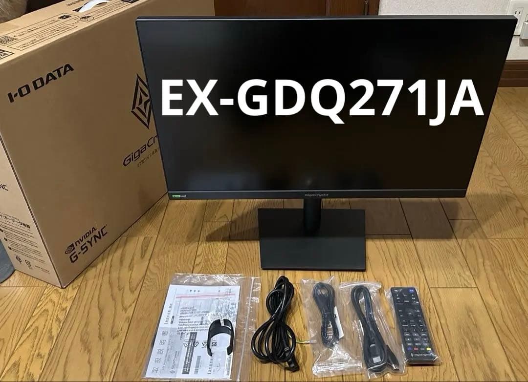 USED GigaCrysta EX-GDQ271JA ゲーミングモニター Amazon.co.jp: アイ・オー・データ IODATA ゲーミングモニター 27