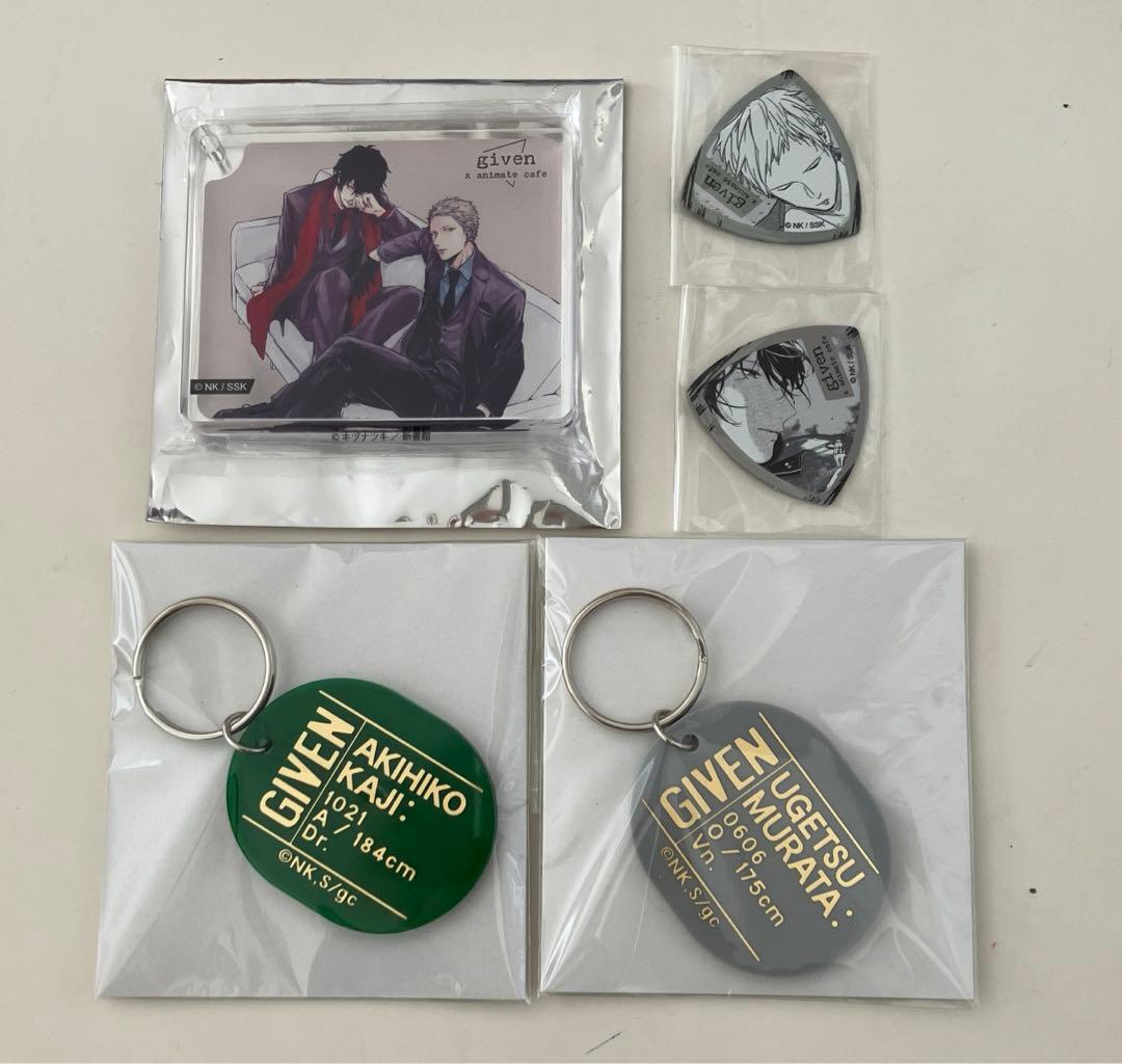 ギヴン　秋彦＆雨月　セット　※バラ売り不可。 ギヴン展 10th mix ギヴン 入場特典 色紙 秋彦 春樹 キヅナツキ - メルカリ