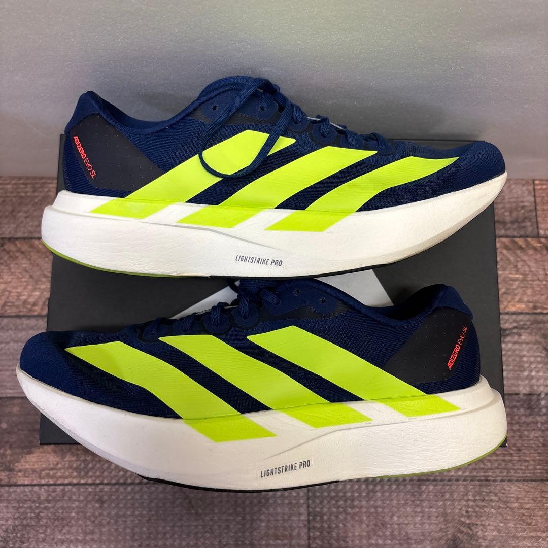 アディゼロ エヴォ SL / ADIZERO EVO SL 27.0cm 青色