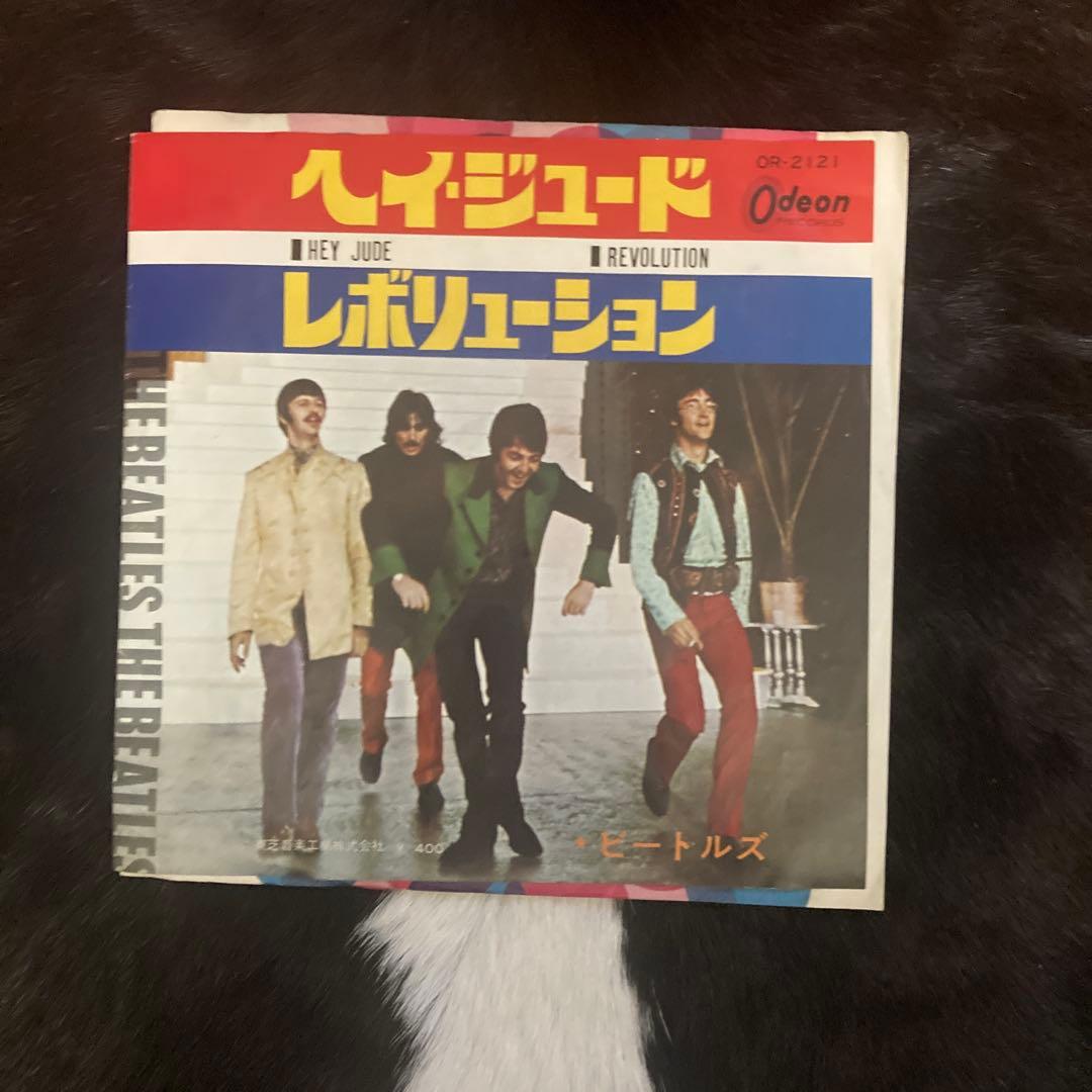The Beatles Hey Jude / Revolution 7インチ赤盤 赤盤】ビートルズ THE BEATLES ヘイ・ジュード/レボリューション