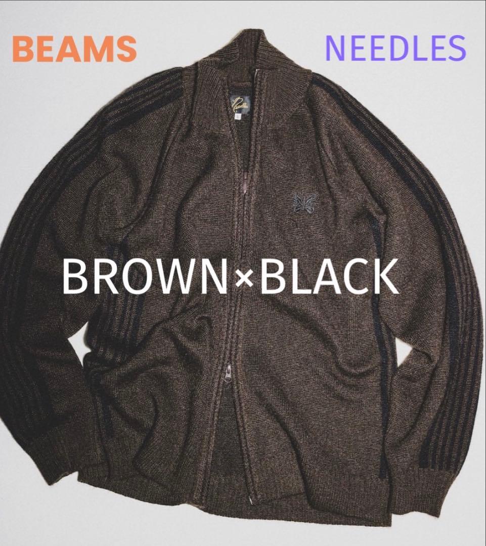 BEAMS 別注 NEEDLES Mohair Track Jacket XL BEAMS（ビームス）【別注】NEEDLES / Mohair Track Jacket（ブルゾン