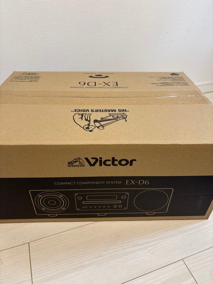 値下げ】Victor EX-D6 ウッドコーンコンポ2025年10月購入