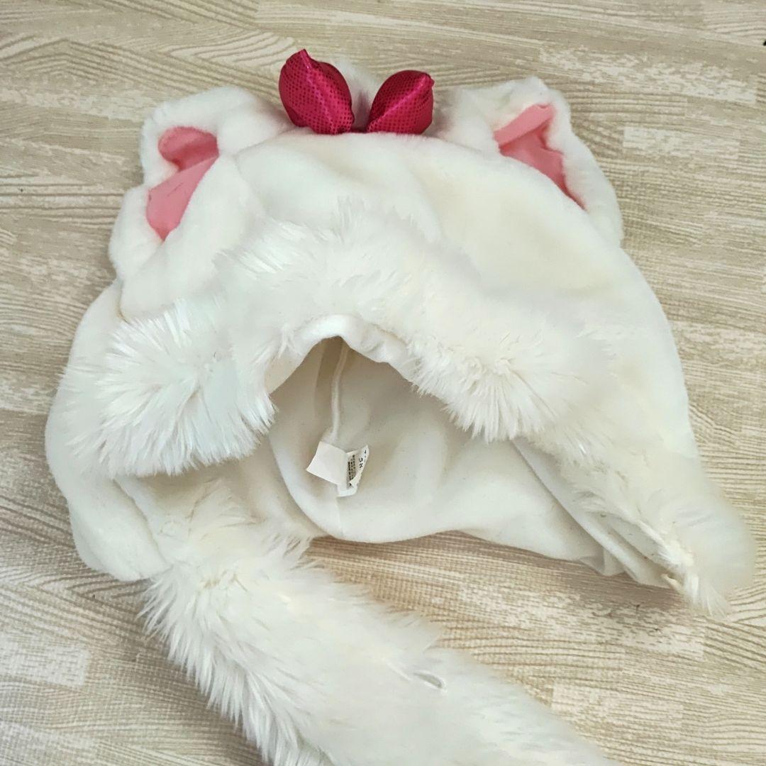 ディズニー マリーちゃん 帽子 マフラー付き ファンキャップ|mercari