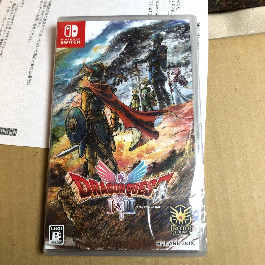 switch、ドラゴンクエストⅠ＆Ⅱ キャラクターコンプリートセット 未