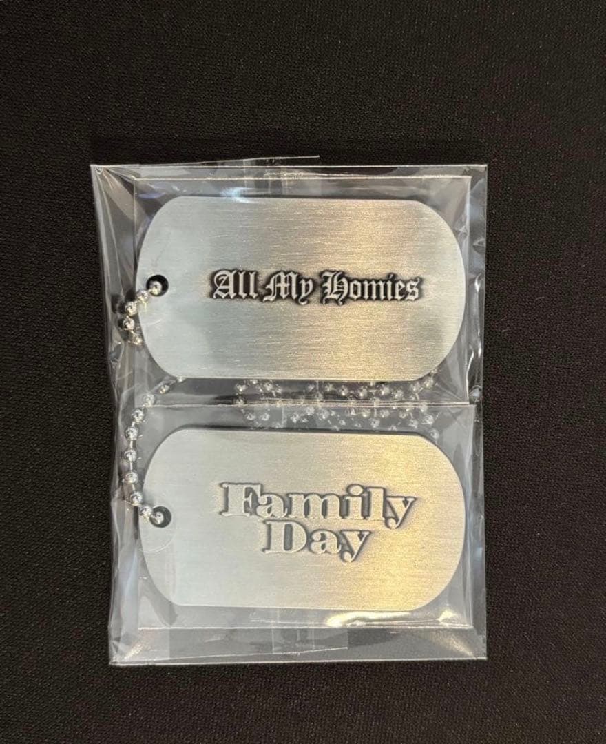 zorn All My Homies ドッグタグ Family Day - メルカリ