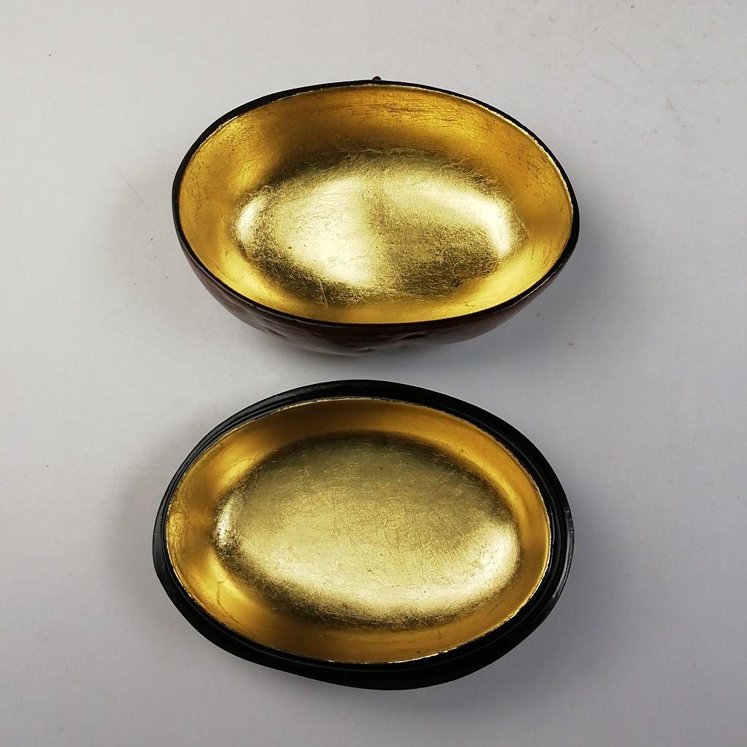 T748 香合 『乾漆 栗香合』『粒俵 作』 共箱 茶道具 - メルカリ